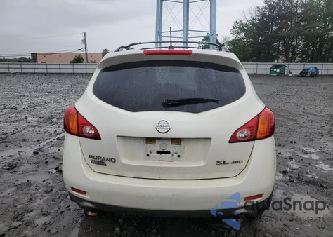 2010 Nissan Murano S z USA, uszkodzony, nr VIN JN8AZ1MW6AW137669